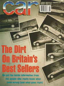 CAR MAGAZINE 1988 AUG - PININFARINA COUPE, GALLANT 16 V,AUDI 90 QUATTRO 20V